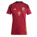 Maillot de foot Belgique Youri Tielemans #8 Domicile vêtements Femmes Europe 2024 Manches Courtes